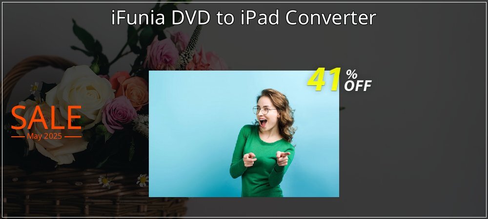 iFunia DVD to iPad Converter coupon on Mother Day sales