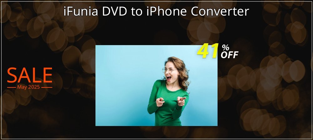 iFunia DVD to iPhone Converter coupon on National Loyalty Day deals