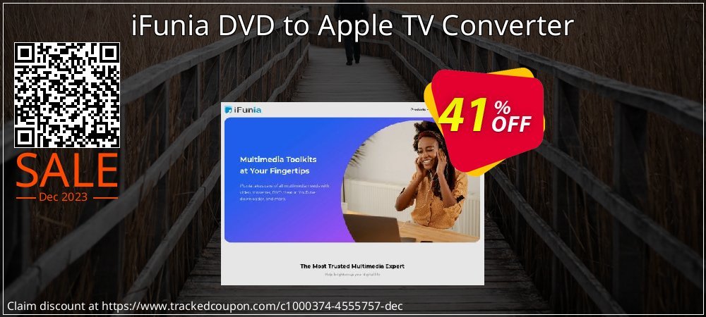 iFunia DVD to Apple TV Converter coupon on April Fools Day sales