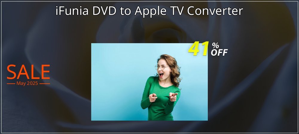 iFunia DVD to Apple TV Converter coupon on Working Day offer