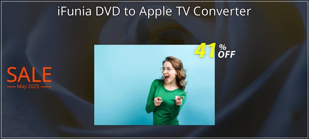 iFunia DVD to Apple TV Converter coupon on April Fools Day sales