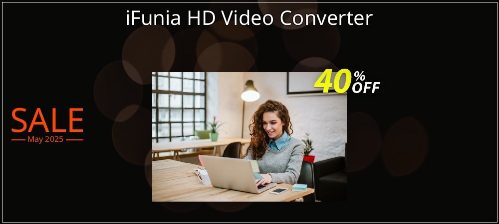 iFunia HD Video Converter coupon on Mother Day offering sales