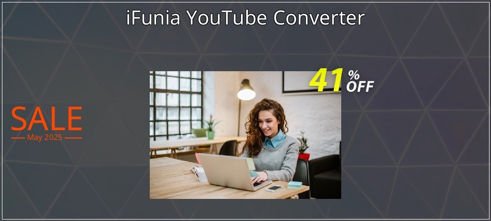 iFunia YouTube Converter coupon on World Party Day offering sales