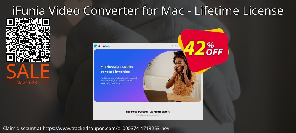 iFunia Video Converter for Mac - Lifetime License coupon on Constitution Memorial Day discount