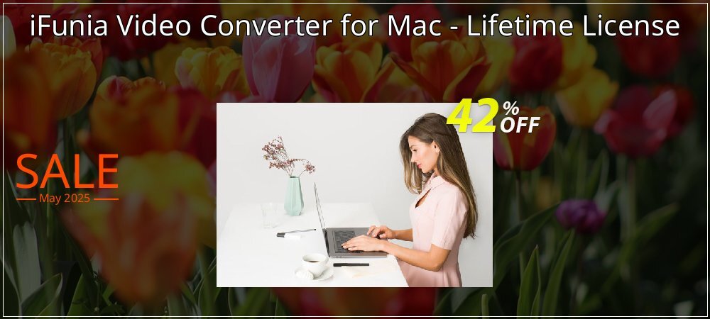 iFunia Video Converter for Mac - Lifetime License coupon on Easter Day offer