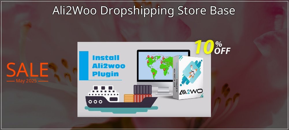 Ali2Woo Dropshipping Store Base coupon on Easter Day promotions