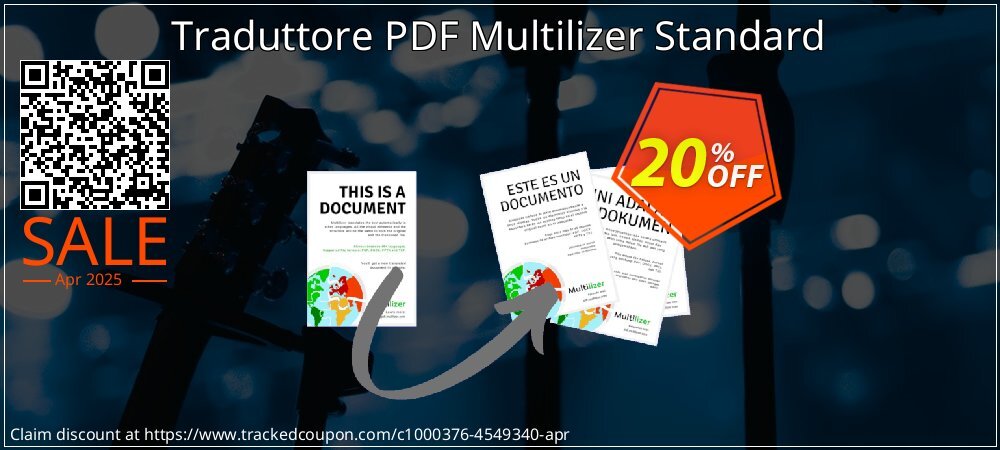 Traduttore PDF Multilizer Standard coupon on World Backup Day offer