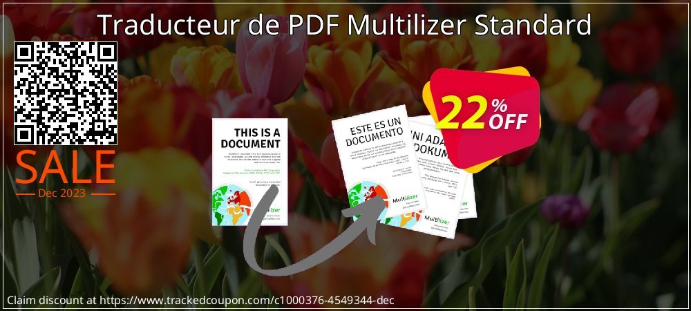Traducteur de PDF Multilizer Standard coupon on National Smile Day promotions