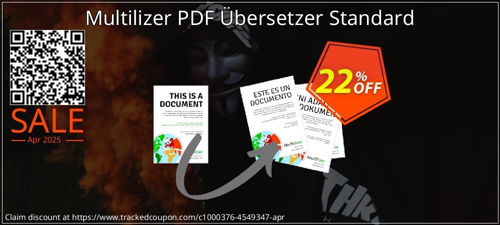 Multilizer PDF Übersetzer Standard coupon on April Fools' Day deals