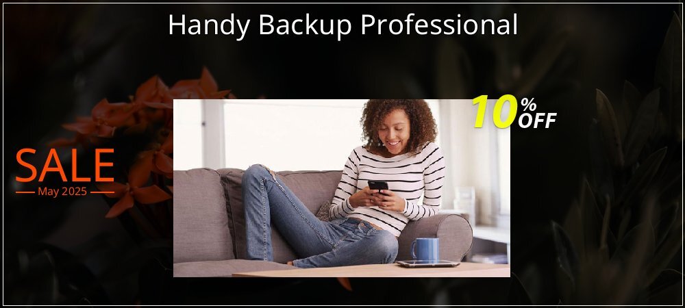 Handy Backup Professional coupon on National Pizza Party Day deals