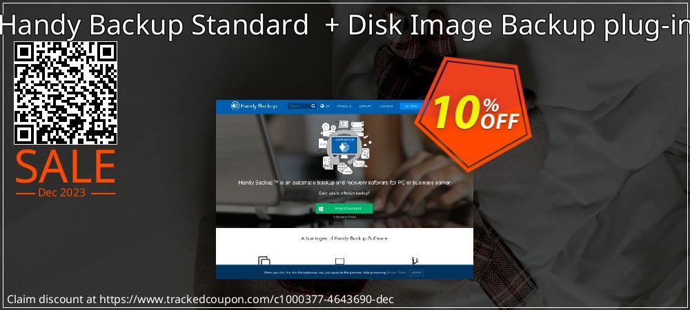 Handy Backup Standard  + Disk Image Backup plug-in coupon on Mother Day promotions