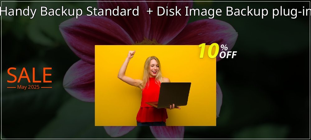 Handy Backup Standard  + Disk Image Backup plug-in coupon on Mother Day promotions