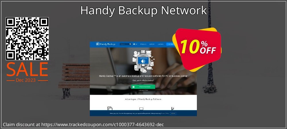 Handy Backup Network coupon on April Fools' Day sales