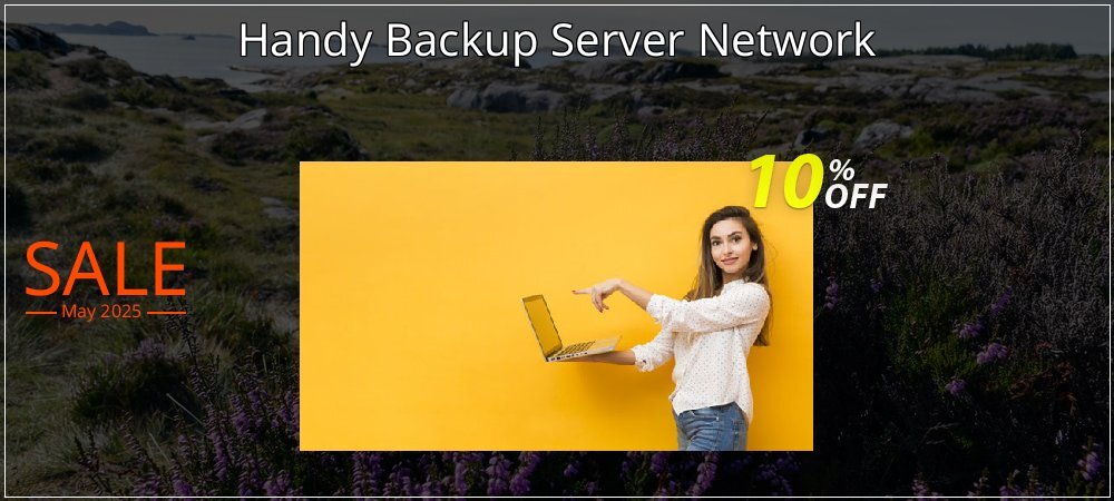 Handy Backup Server Network coupon on National Pizza Party Day offer