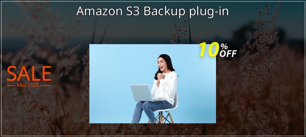 Amazon S3 Backup plug-in coupon on April Fools' Day offer