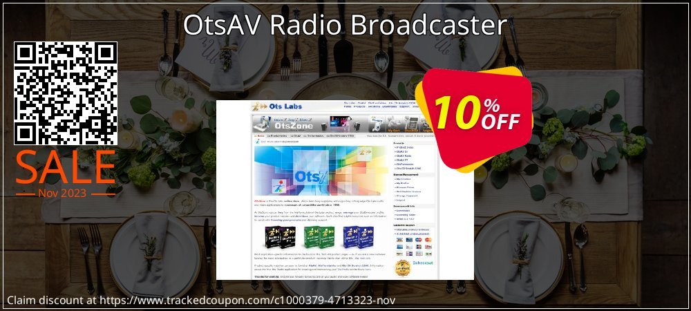 OtsAV Radio Broadcaster coupon on Easter Day sales