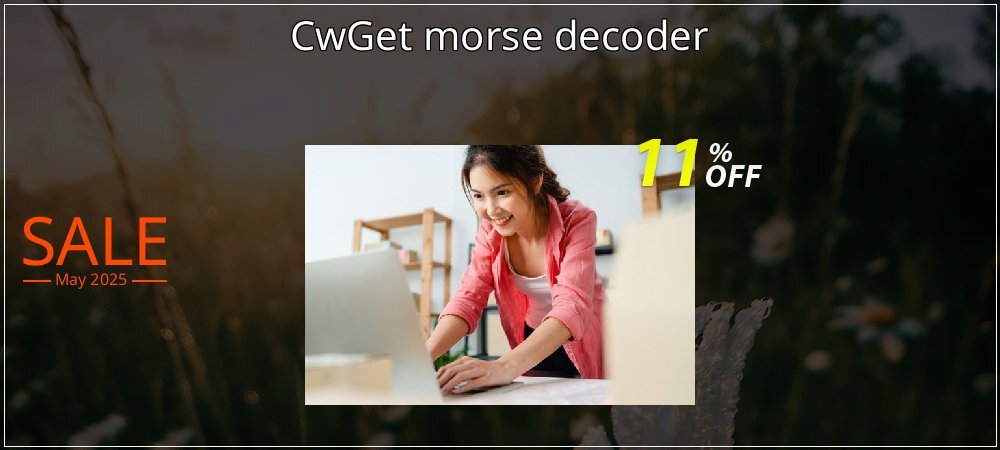 CwGet morse decoder coupon on Easter Day offering discount