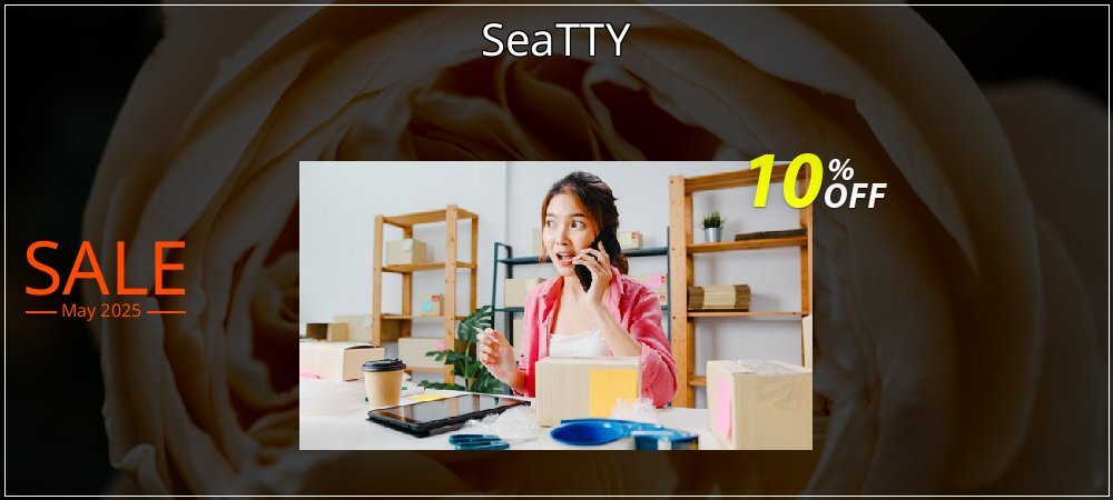 SeaTTY coupon on National Smile Day sales