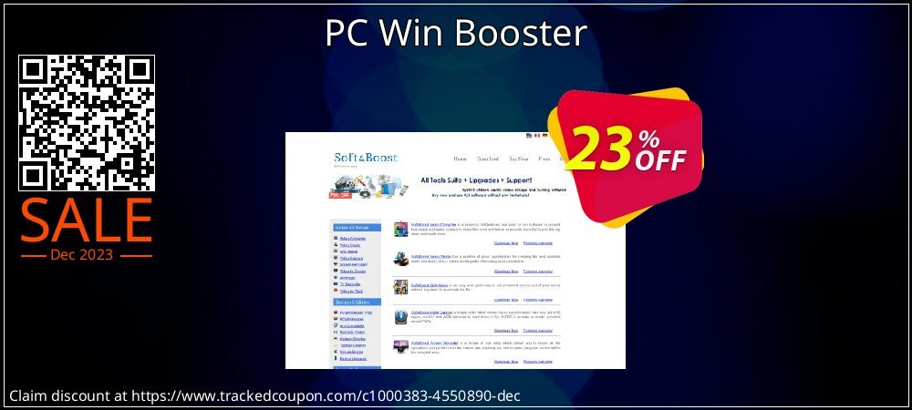 PC Win Booster coupon on National Walking Day discount