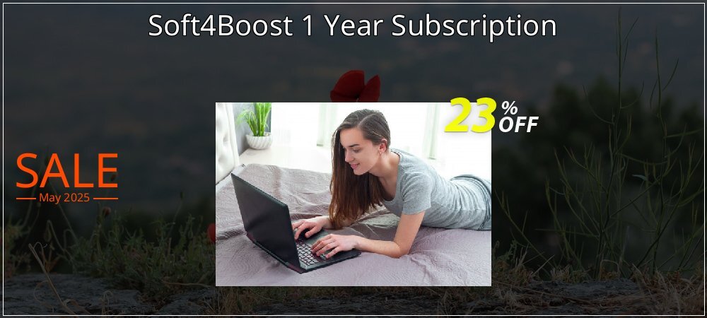 Soft4Boost 1 Year Subscription coupon on National Walking Day super sale