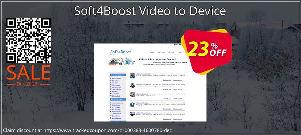 Soft4Boost Video to Device coupon on National Walking Day super sale