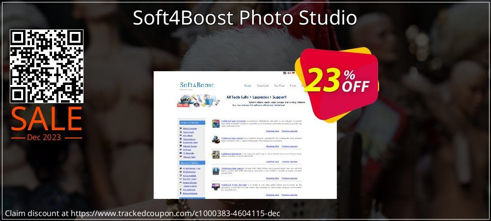 Soft4Boost Photo Studio coupon on National Walking Day offer