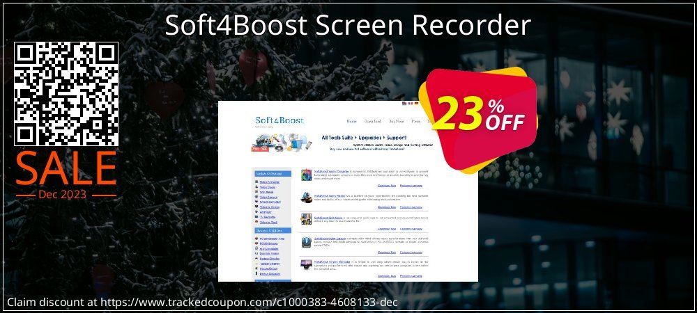 Soft4Boost Screen Recorder coupon on Constitution Memorial Day discounts