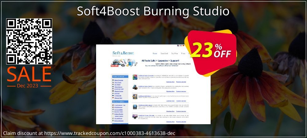 Soft4Boost Burning Studio coupon on Constitution Memorial Day offering discount