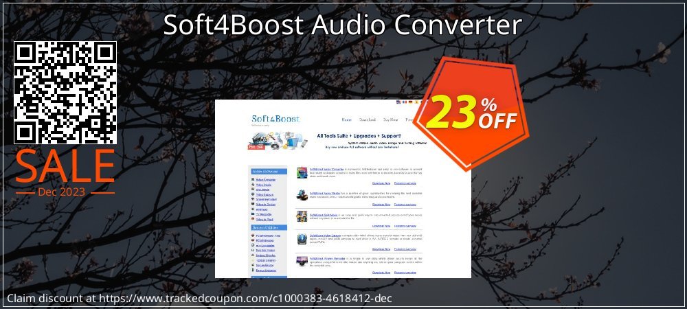 Soft4Boost Audio Converter coupon on April Fools' Day discounts