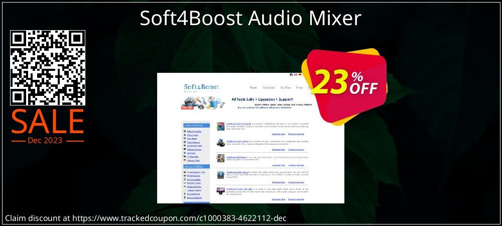 Soft4Boost Audio Mixer coupon on April Fools' Day promotions