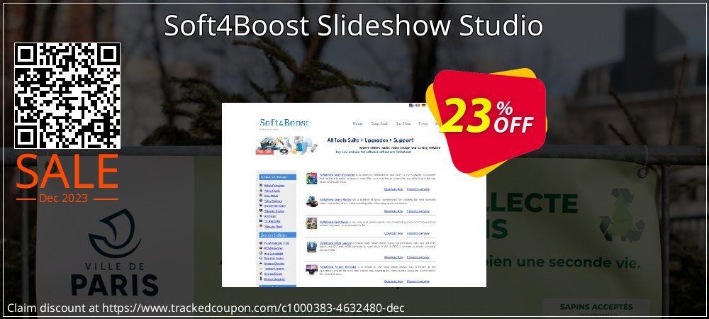 Soft4Boost Slideshow Studio coupon on World Backup Day discounts