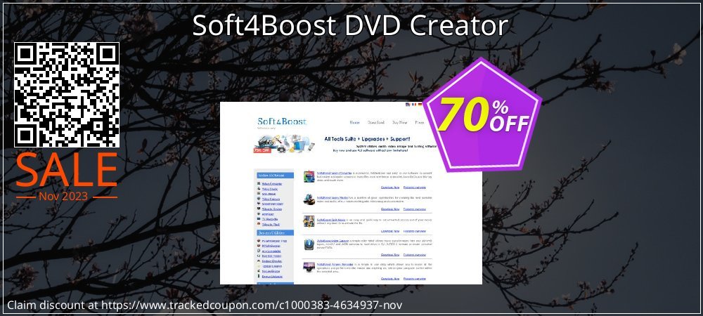 Soft4Boost DVD Creator coupon on April Fools' Day promotions