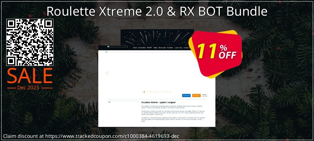 Roulette Xtreme 2.0 & RX BOT Bundle coupon on Mario Day deals
