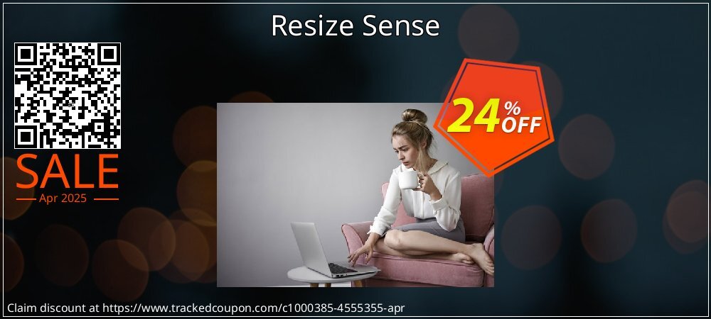 Resize Sense coupon on Mother Day discounts