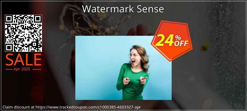 Watermark Sense coupon on April Fools' Day offering sales