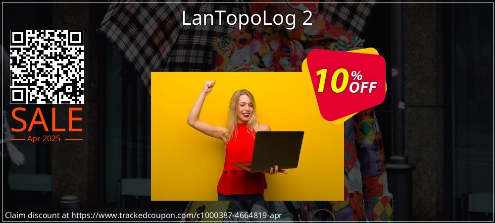 LanTopoLog 2 coupon on National Smile Day super sale