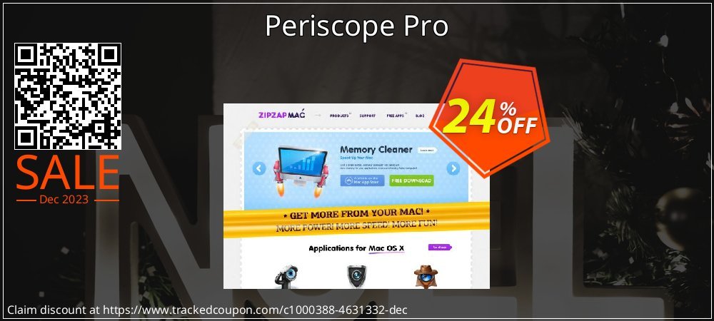 Periscope Pro coupon on Working Day sales