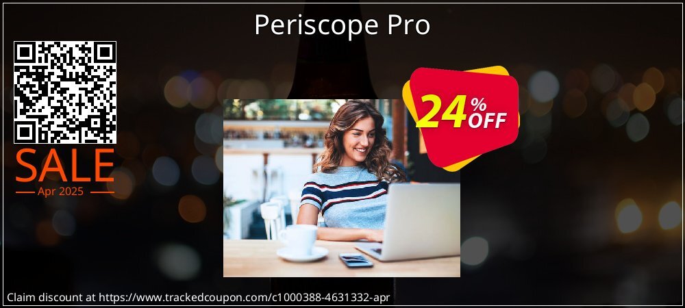 Periscope Pro coupon on National Memo Day sales