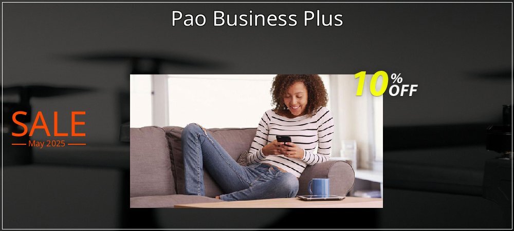 Pao Business Plus coupon on National Walking Day super sale