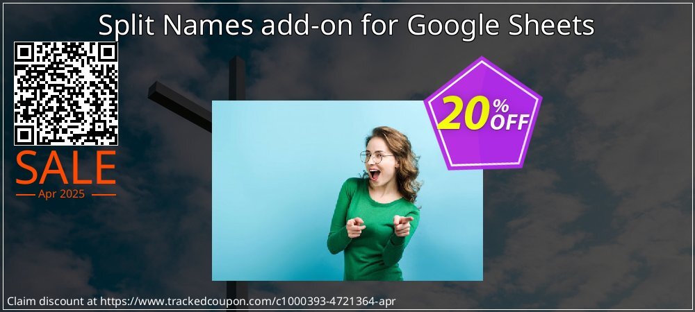 Split Names add-on for Google Sheets coupon on World Password Day deals