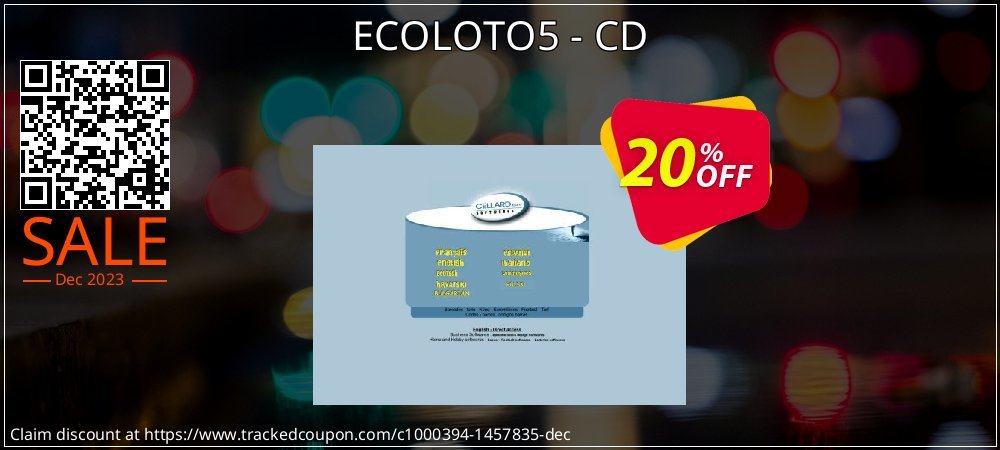 ECOLOTO5 - CD coupon on National Walking Day discounts