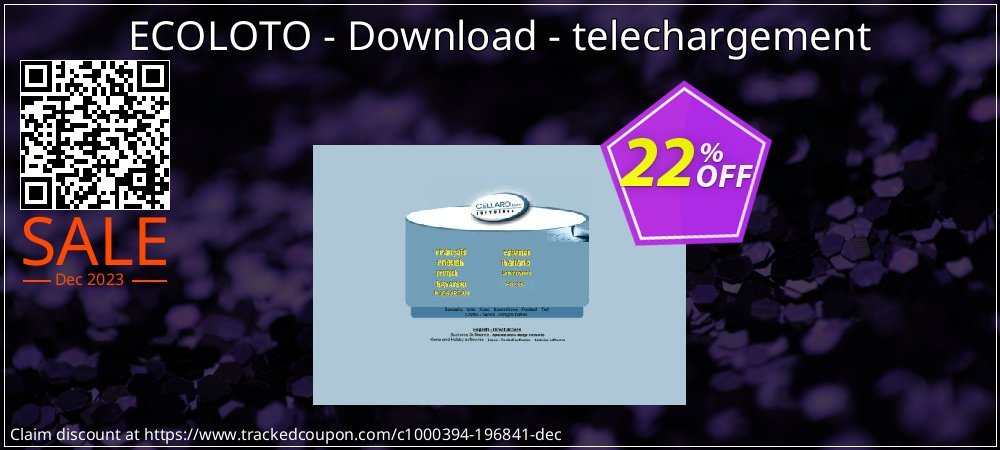 ECOLOTO - Download - telechargement coupon on World Party Day discount