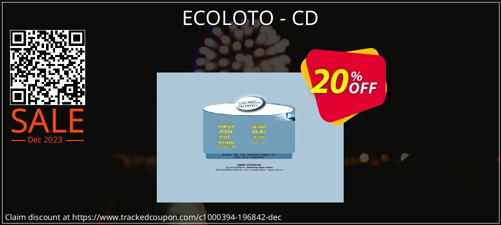 ECOLOTO - CD coupon on Working Day offering sales
