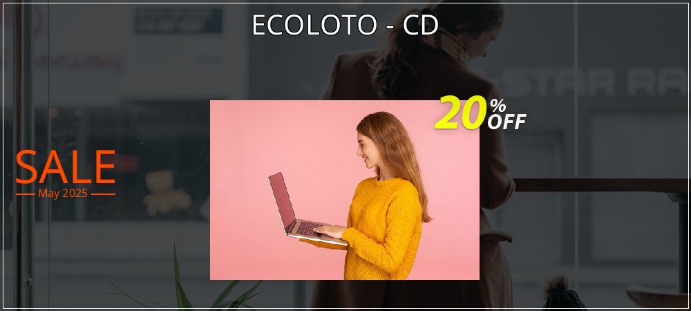 ECOLOTO - CD coupon on April Fools' Day offering discount