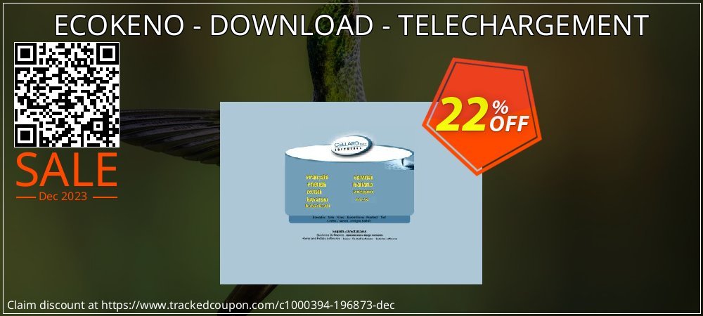 ECOKENO - DOWNLOAD - TELECHARGEMENT coupon on Easter Day promotions