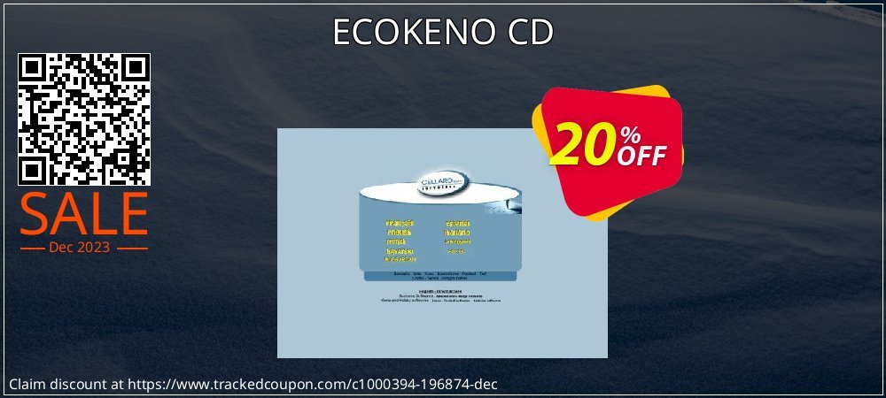ECOKENO CD coupon on April Fools' Day promotions
