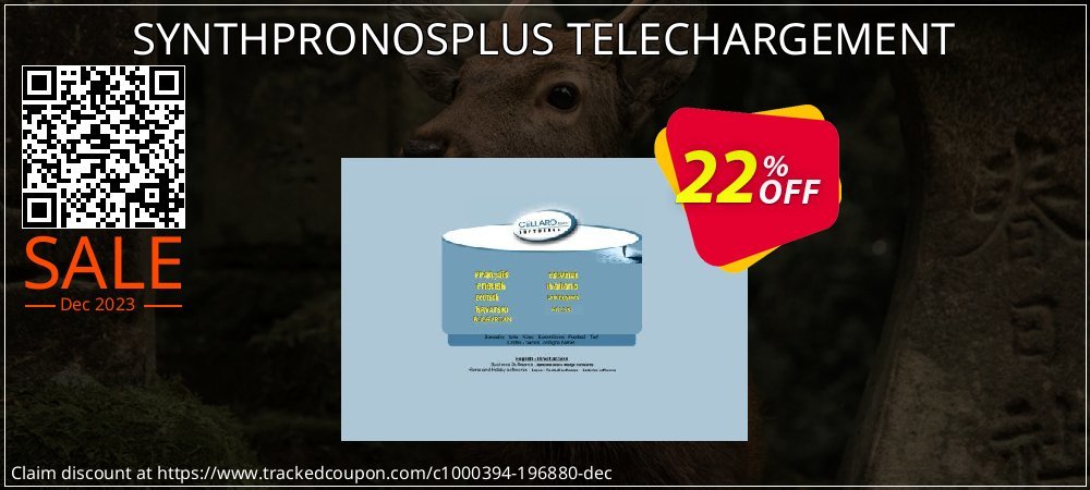 SYNTHPRONOSPLUS TELECHARGEMENT coupon on National Walking Day super sale