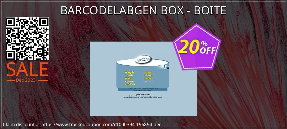 BARCODELABGEN BOX - BOITE coupon on Tell a Lie Day offer