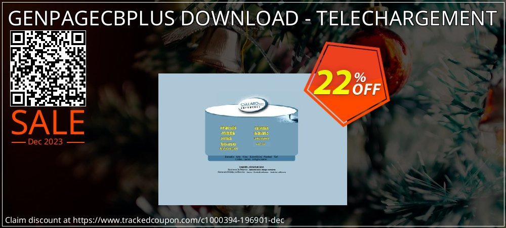 GENPAGECBPLUS DOWNLOAD - TELECHARGEMENT coupon on Palm Sunday promotions