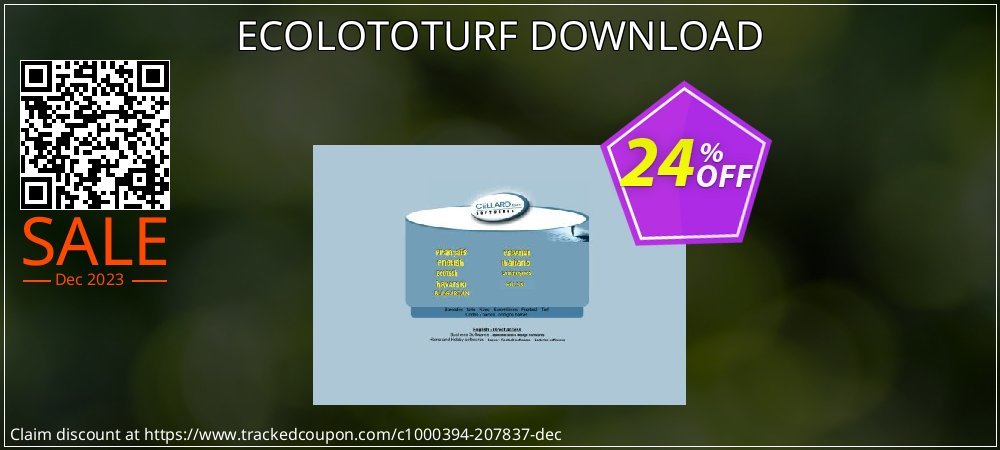 ECOLOTOTURF DOWNLOAD coupon on Working Day offer